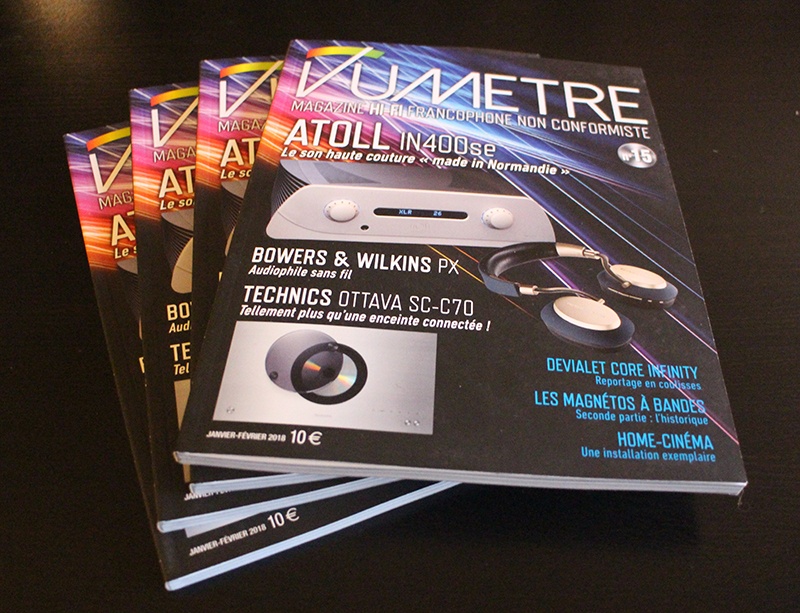 Magazine VUmètre dans l'Auditorium Hi-Fi de Rennes