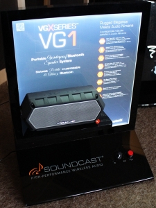 Enceinte portable Bluetooth Soundcast VG1 dans Auditorium Hi-Fi Rennes