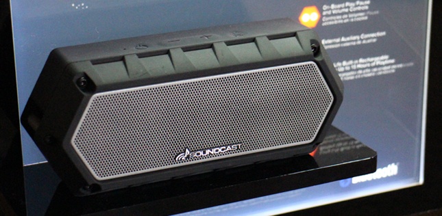 L’enceinte Bluetooth Soundcast VG1 en démo dans l’Auditorium de Rennes