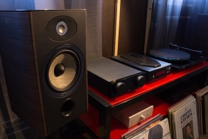 Amplificateur intégré Cyrus One en écoute dans Auditorium Hi-Fi Rennes